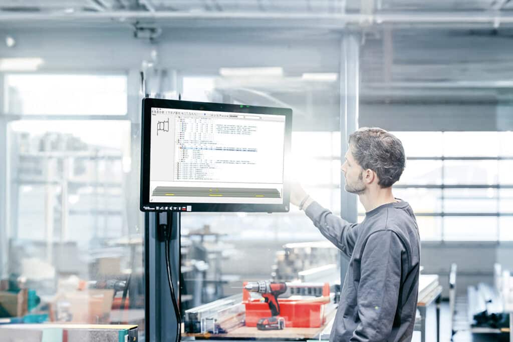 Geïntegreerde software-oplossingen voor de gevelbouw