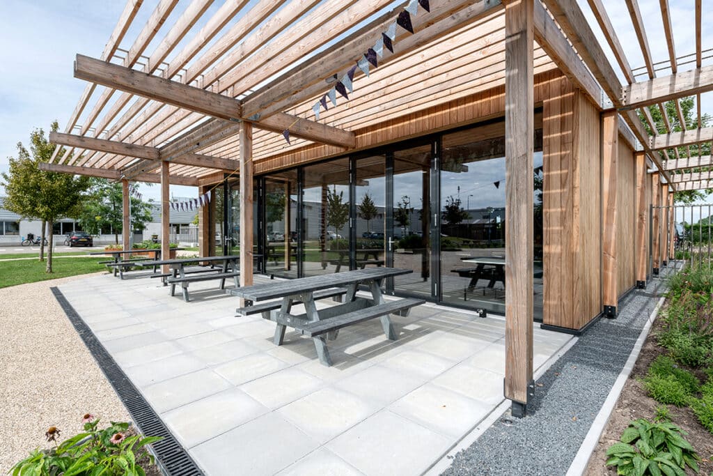 Duurzaam en stijlvol paviljoen 1