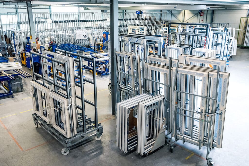 Lagere milieu-impact door lokale assemblage kunststofkozijnen 3