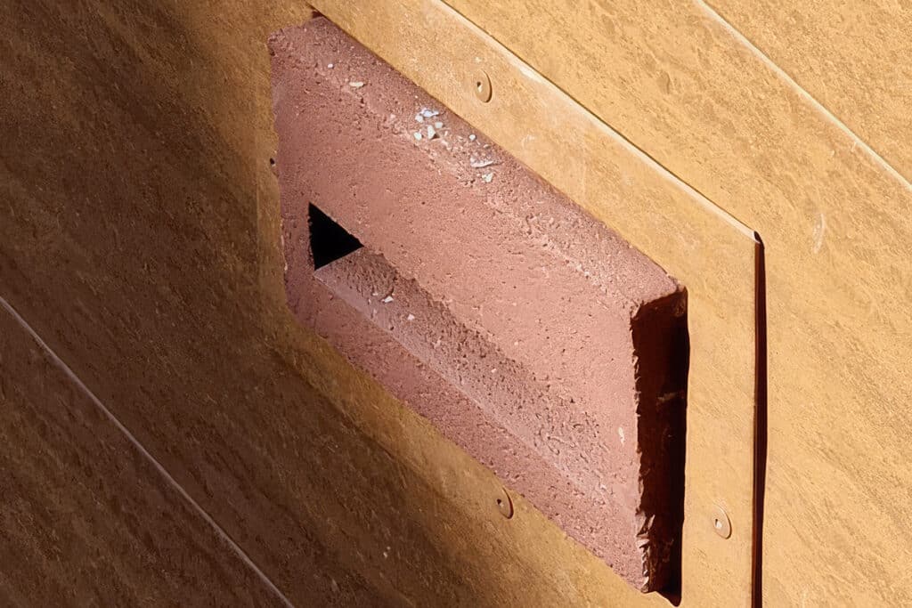 Extravagante gevelbekleding voor nieuw pompstation 2