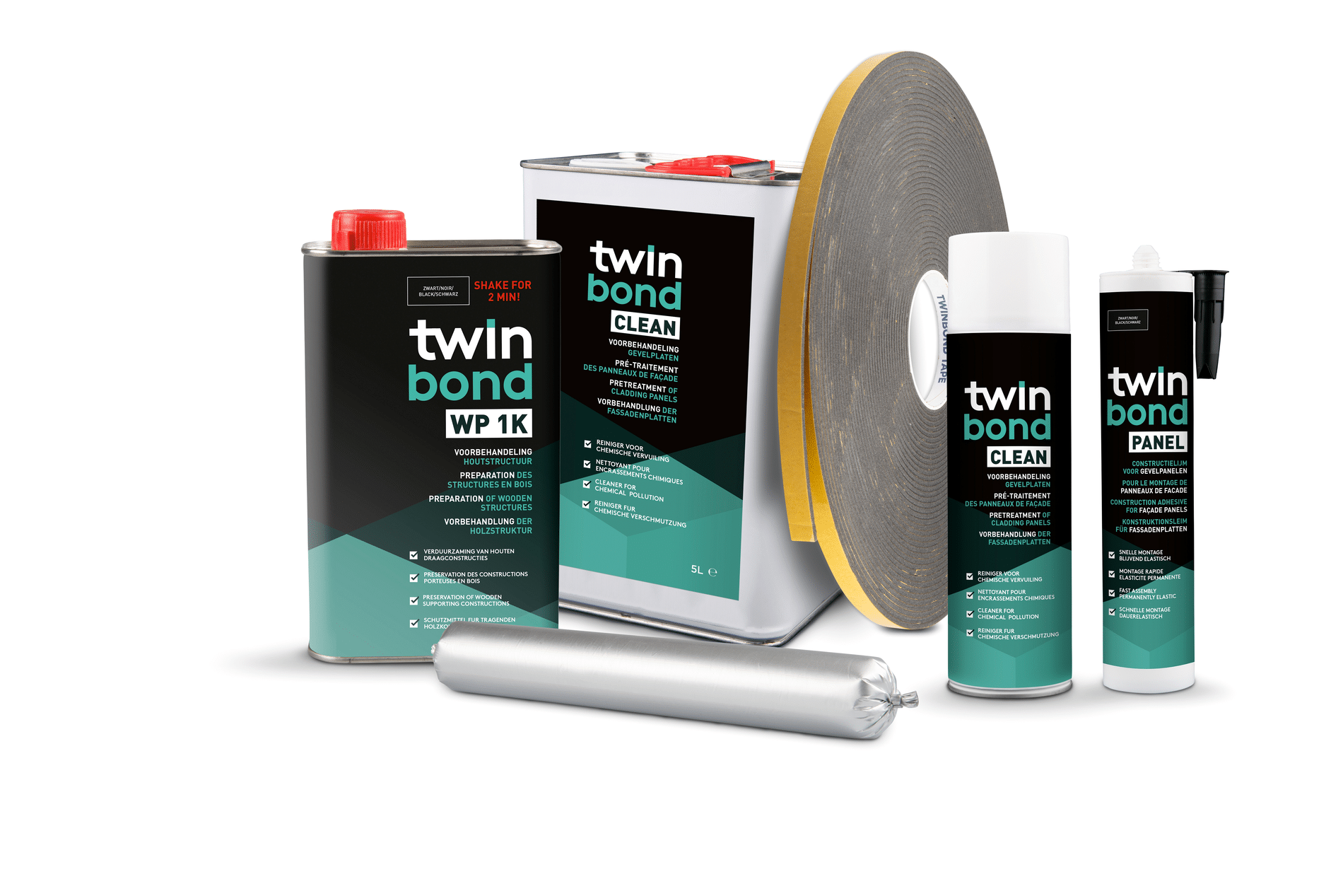 Een beproefd systeem voor gevelplaat- en steenstripverlijming. 5