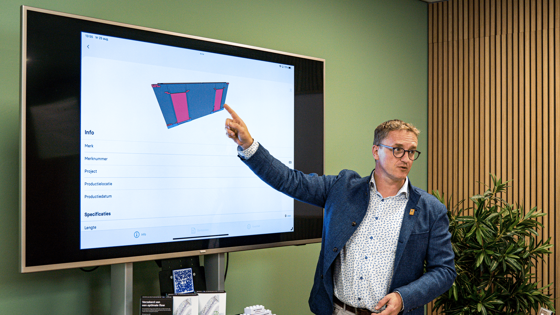 Digitale ruggengraat in prefab 1