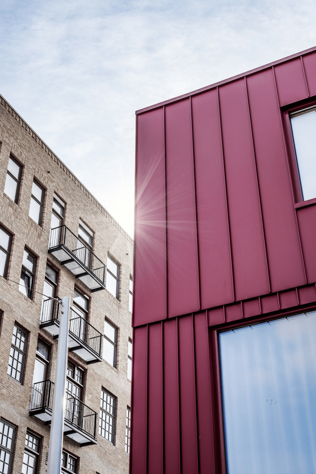 Aluminium felsgevel met karakter 2