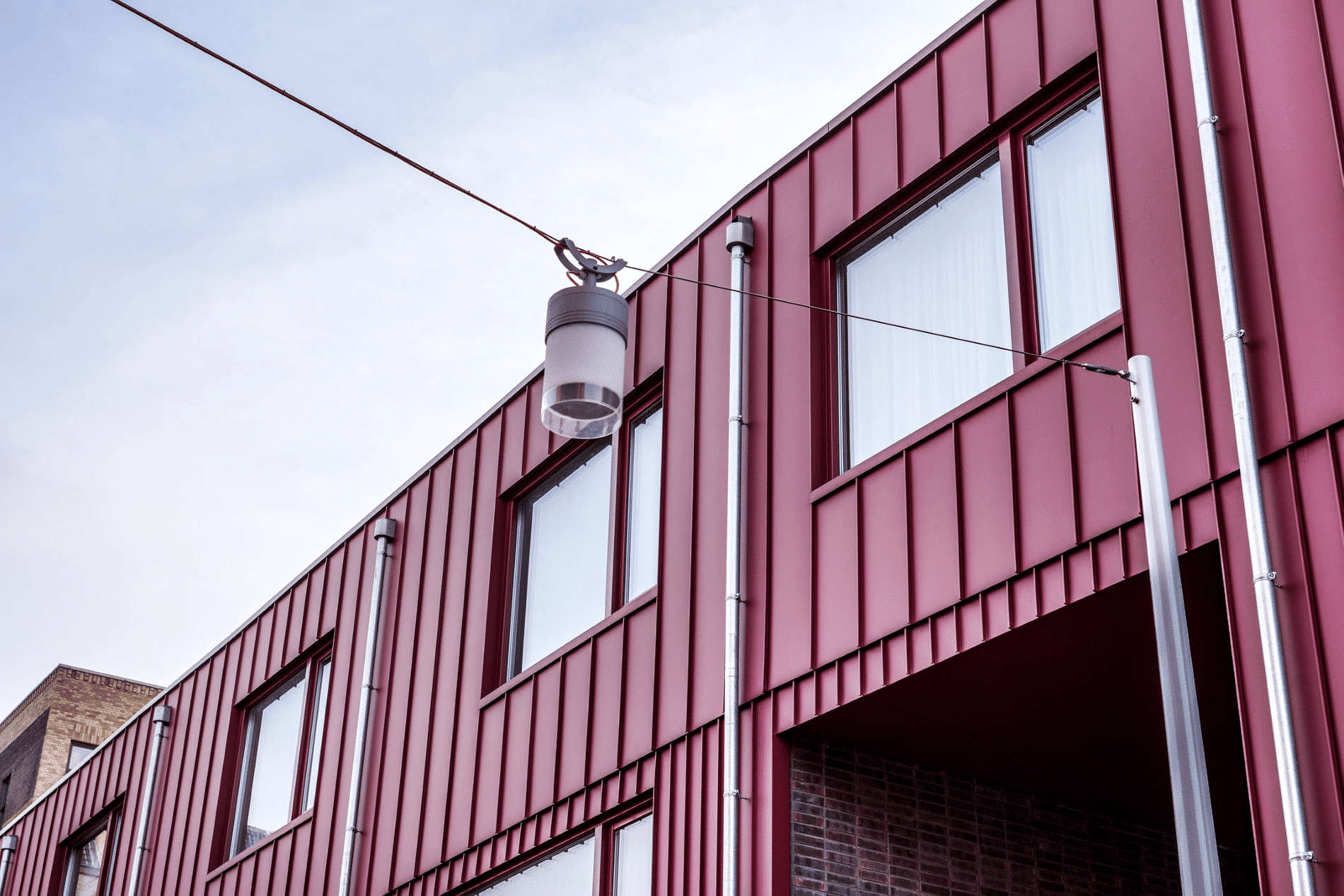 Aluminium felsgevel met karakter 1