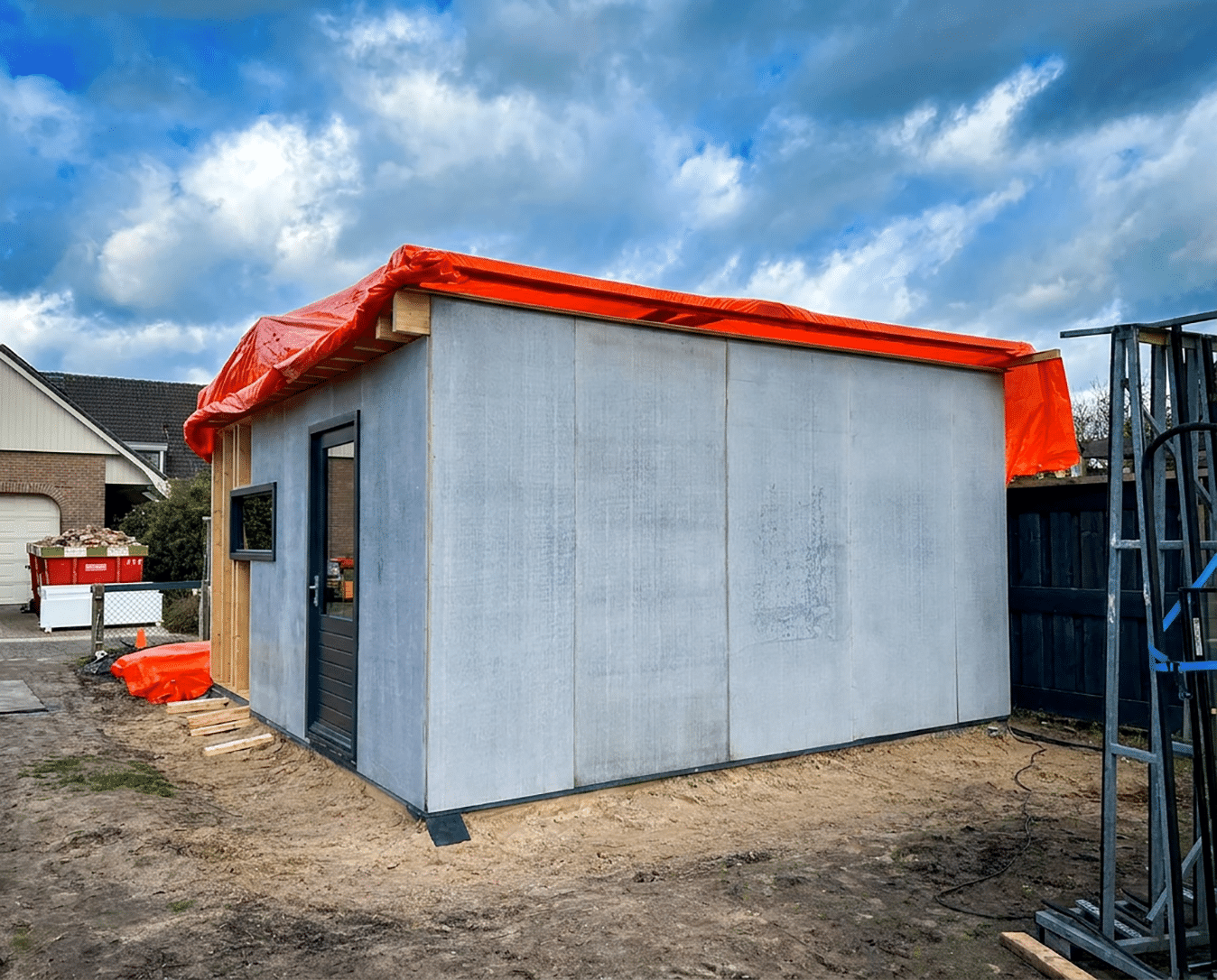 Slimme materiaalkeuzes maken schuur brandveilig en robuust 2
