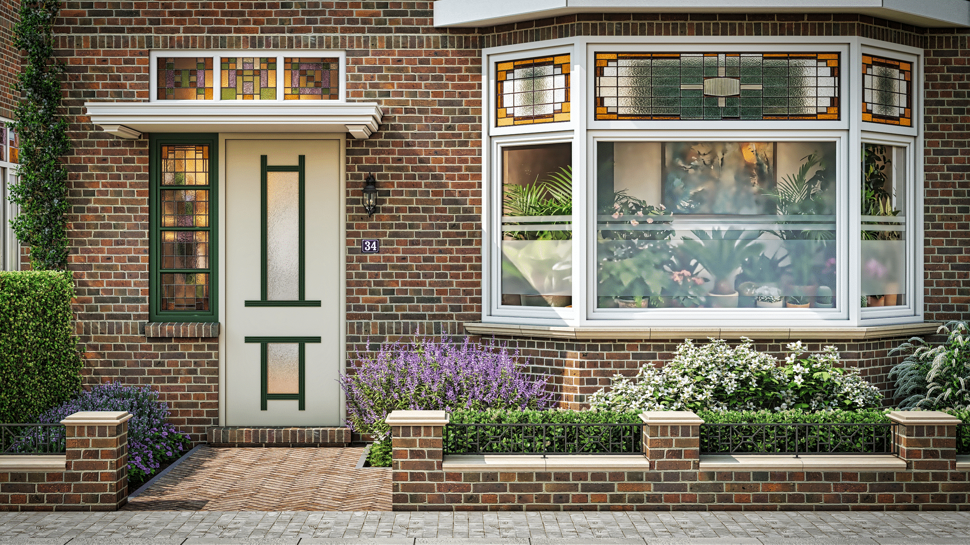 Nieuwe voordeuren voor interbellumwoningen 5