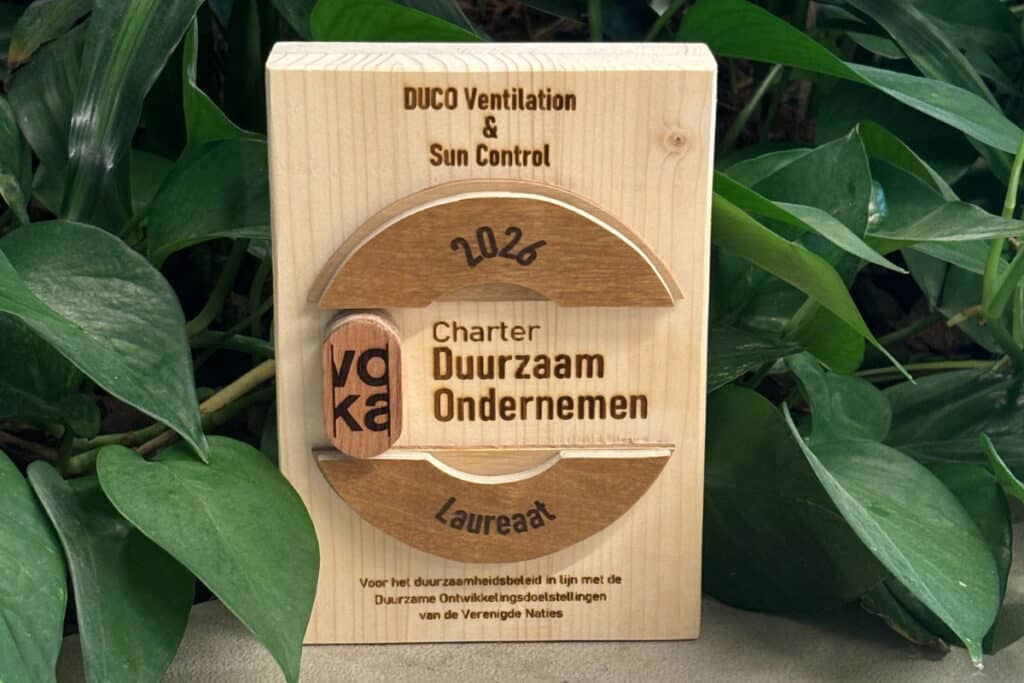 DUCO ontvangt opnieuw het VCDO-certificaat voor duurzaam ondernemen in 2026 1