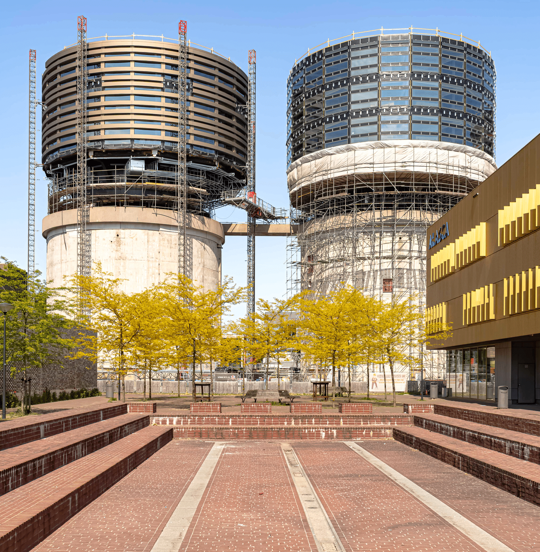 Van verlaten rioolsilo naar architectonische blikvanger 1