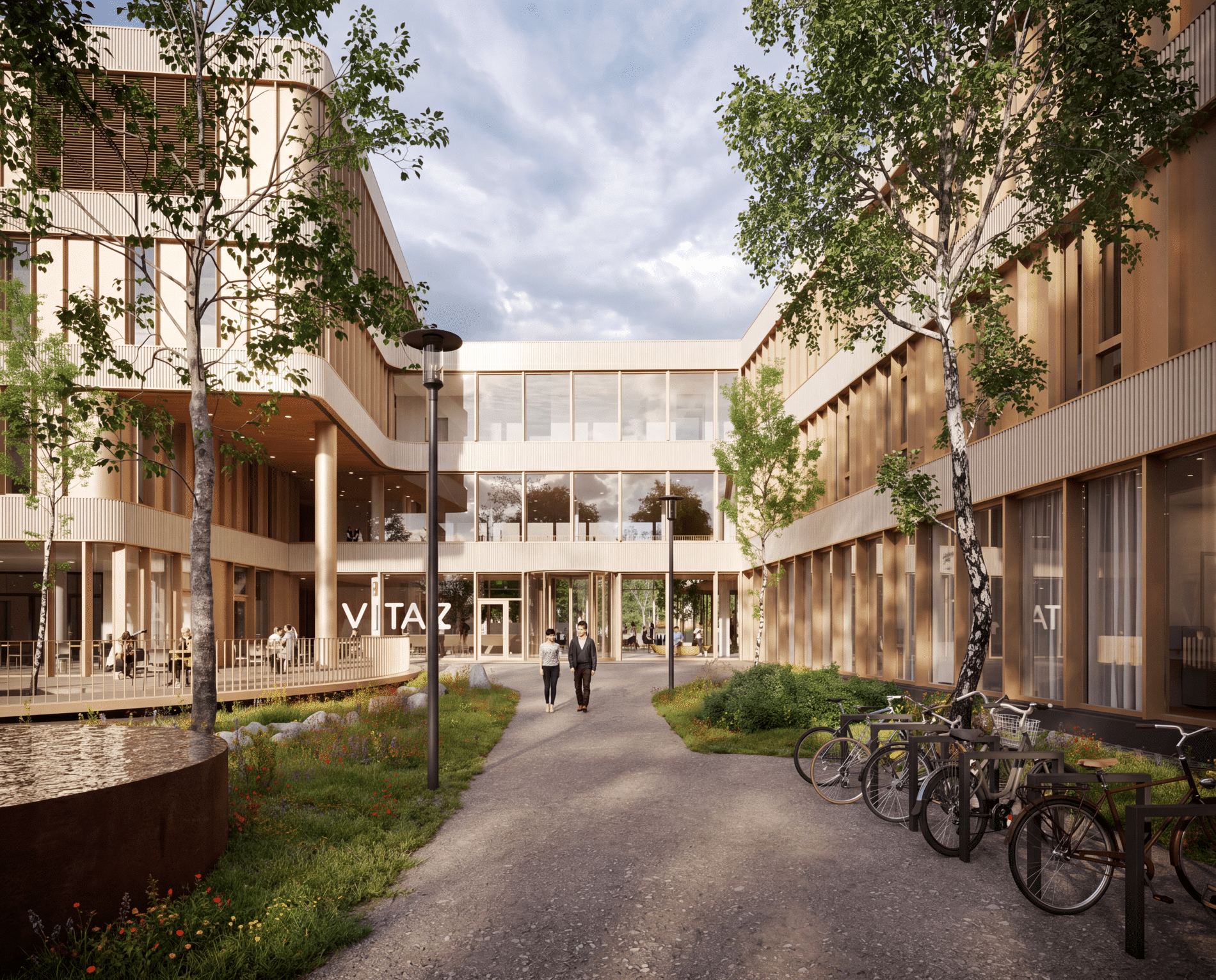 Architecten kiezen aluminium vliesgevelsysteem voor duurzame, toekomstgerichte ziekenhuiscampus 2